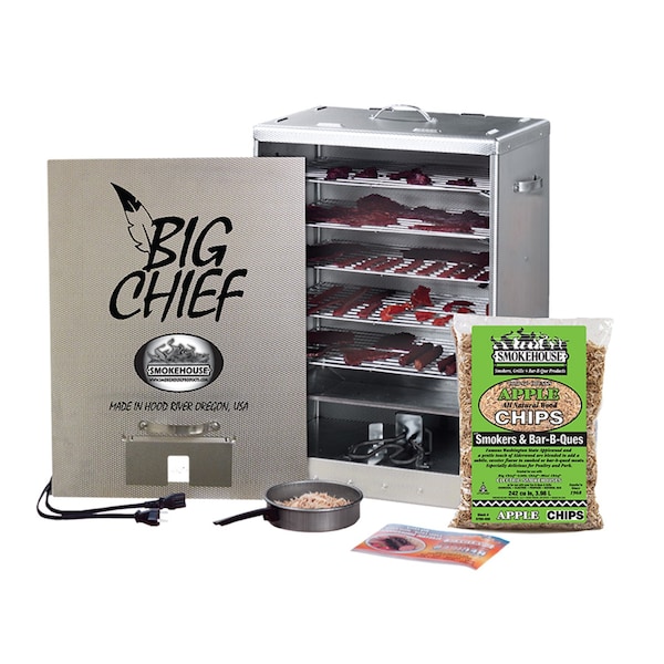Smokehouse Big Chief Electric Outdoor Cooker Silver 9894-000-0000 - main